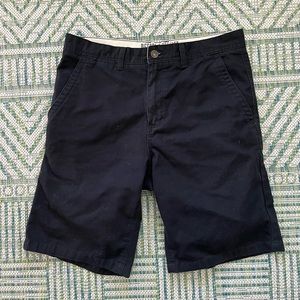 FreeWorld Discord Relaxed Skater Shorts 30 Waist Black Cotton Chino Style VGUC